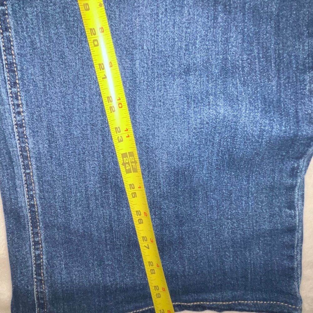 Old Navy Jeans Women 34x30 Size 14 Blue Denim High Rise WOW Wide Leg Pockets - Picture 5 of 9